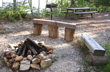 campfire area